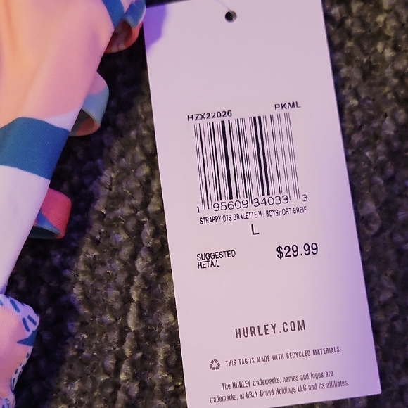 Colorful Patterned Bikini Set - Picture 3 of 7